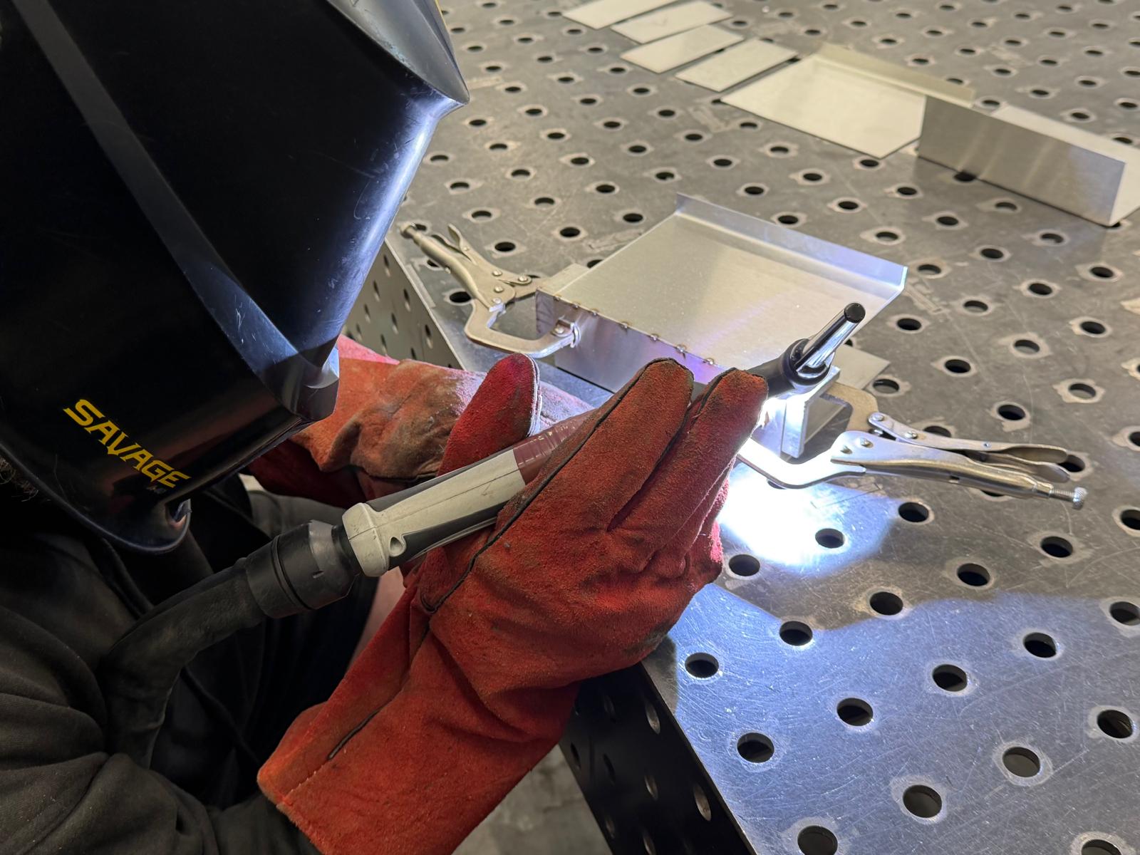 Welding With Gloves