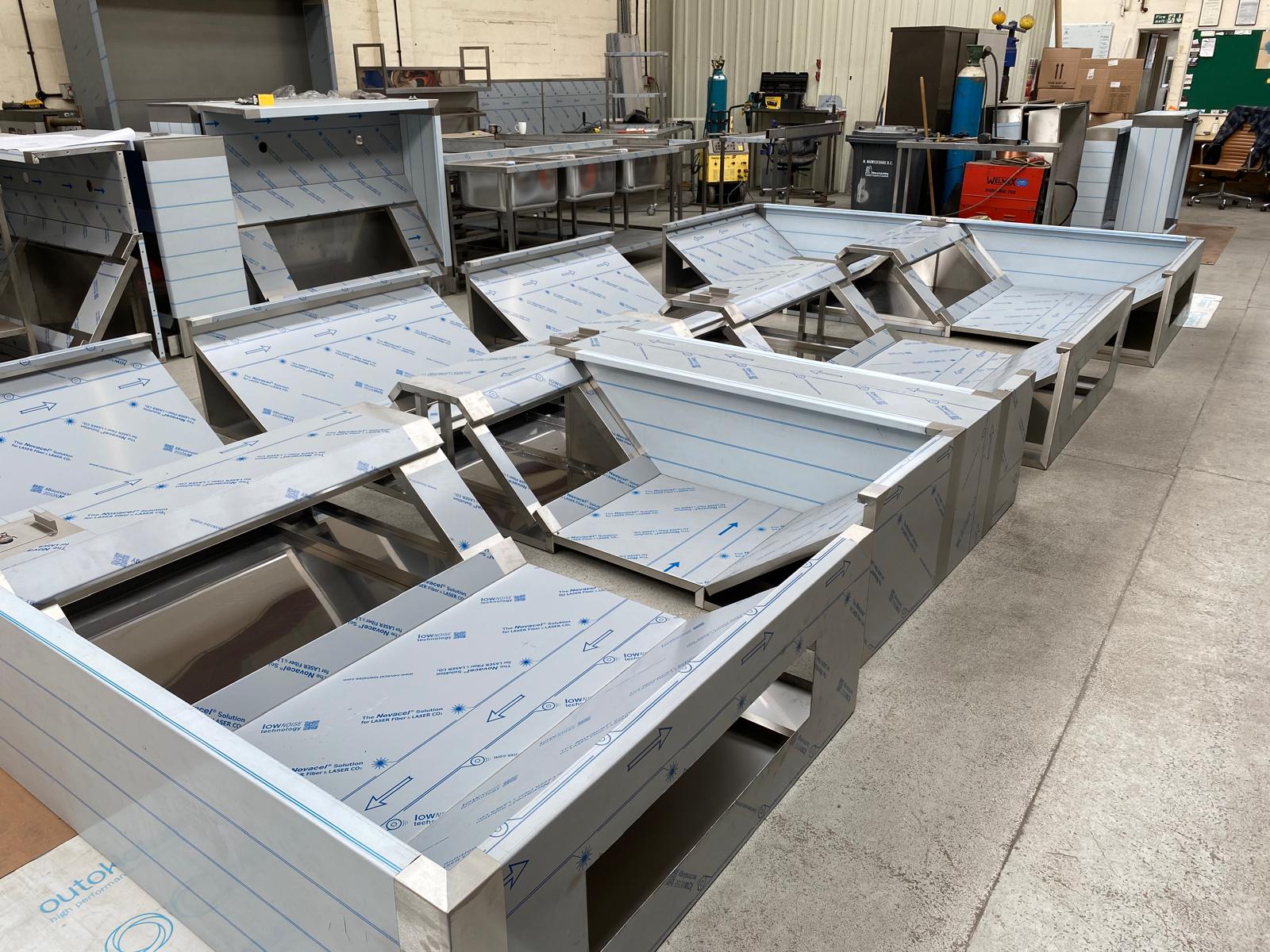 Steel 9 stainless steel fabrication work